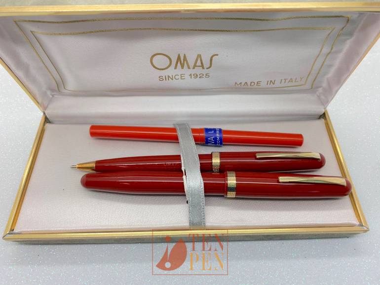 OMAS 620 BROWN SET - UNUSED | Tenpen - By Letizia Iacopini